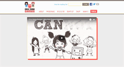 Desktop Screenshot of girlsmakegames.com